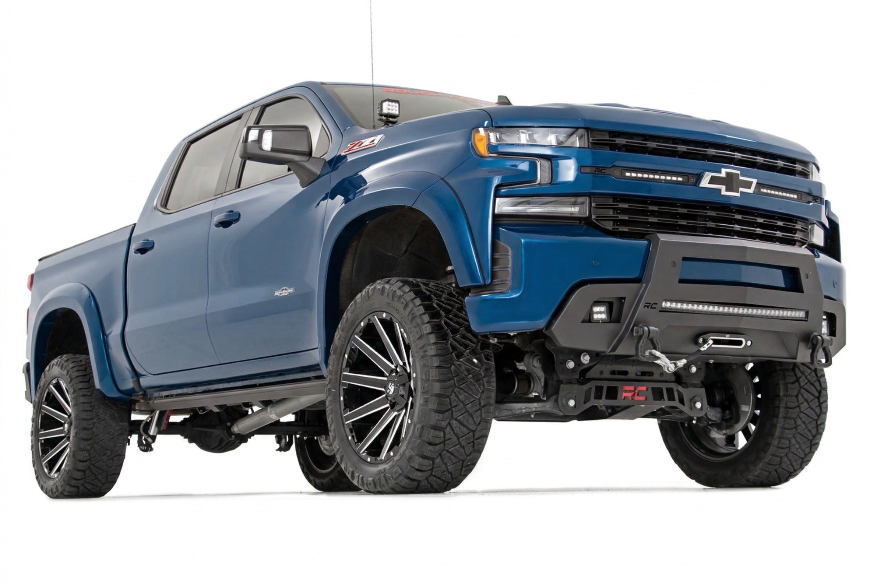 SF1 Fender Flares | GA0 Northsky Blue | Chevy Silverado 1500 2WD/4WD (19-26)