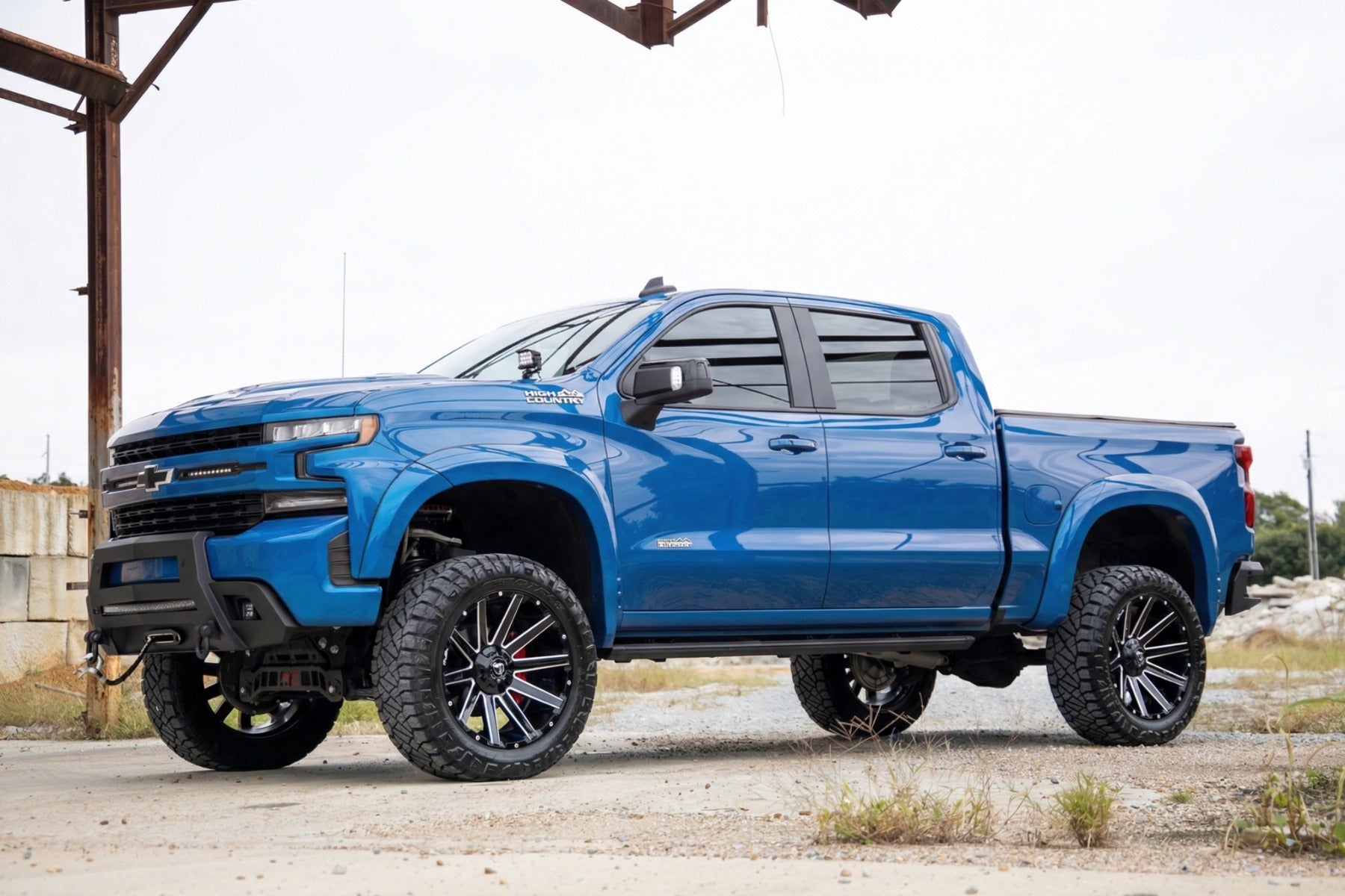 SF1 Fender Flares | GJV Riptide Blue | Chevy Silverado 1500 2WD/4WD (19-26)