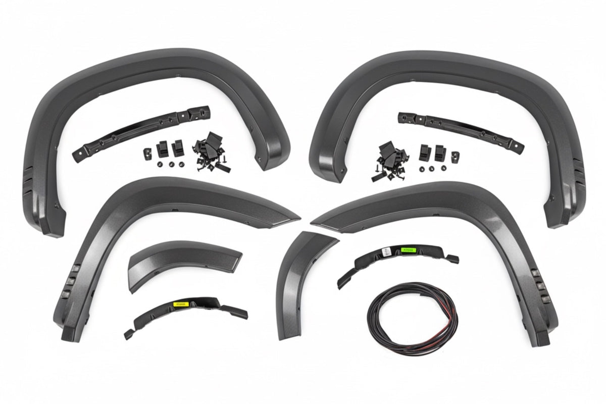 SF1 Fender Flares | GJI Shadow Gray | Chevy Silverado 1500 2WD/4WD (19-26)