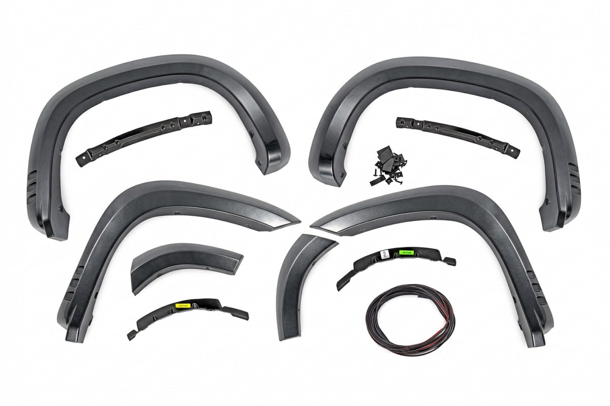 SF1 Fender Flares | GXG Tungsten | Chevy Silverado 1500 2WD/4WD (2019-2026)