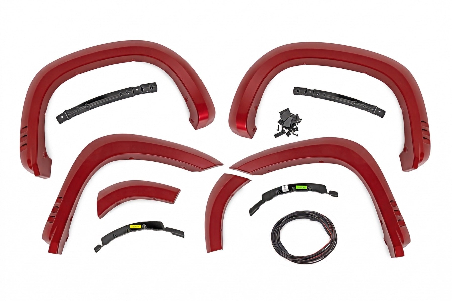 SF1 Fender Flares | GCN Victory Red | Chevy Silverado 1500 2WD/4WD (19-26)