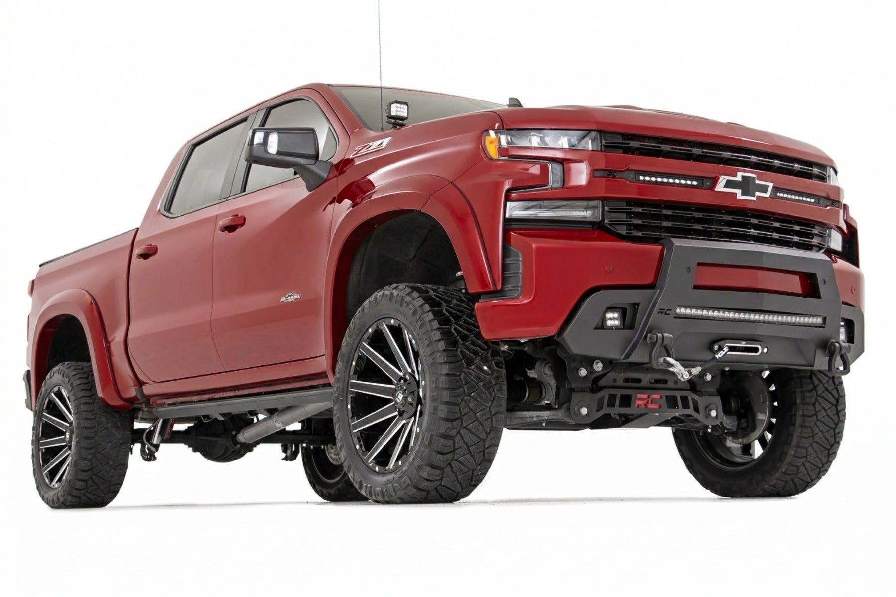 SF1 Fender Flares | GCN Victory Red | Chevy Silverado 1500 2WD/4WD (19-26)