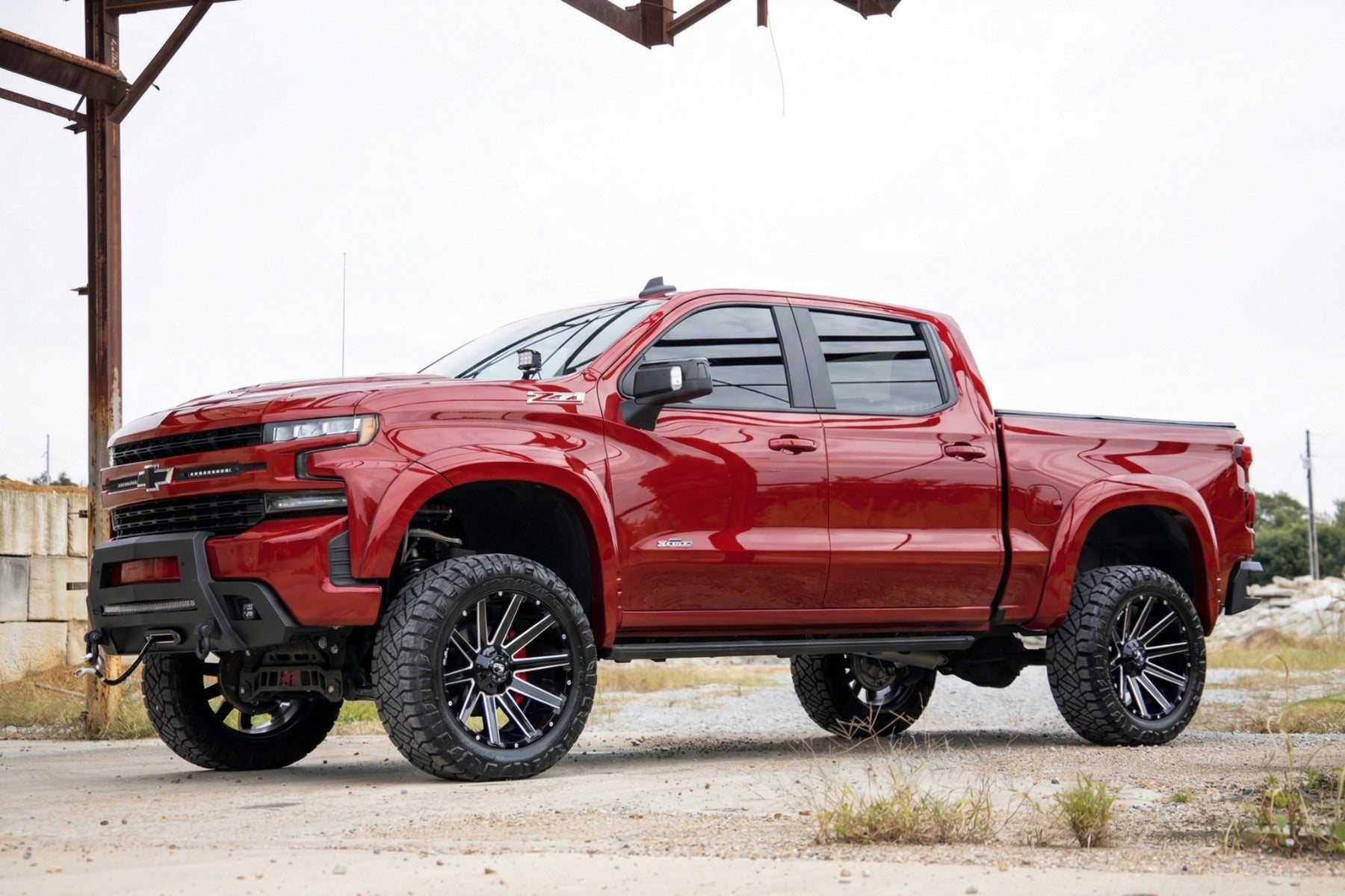 SF1 Fender Flares | GCN Victory Red | Chevy Silverado 1500 2WD/4WD (19-26)