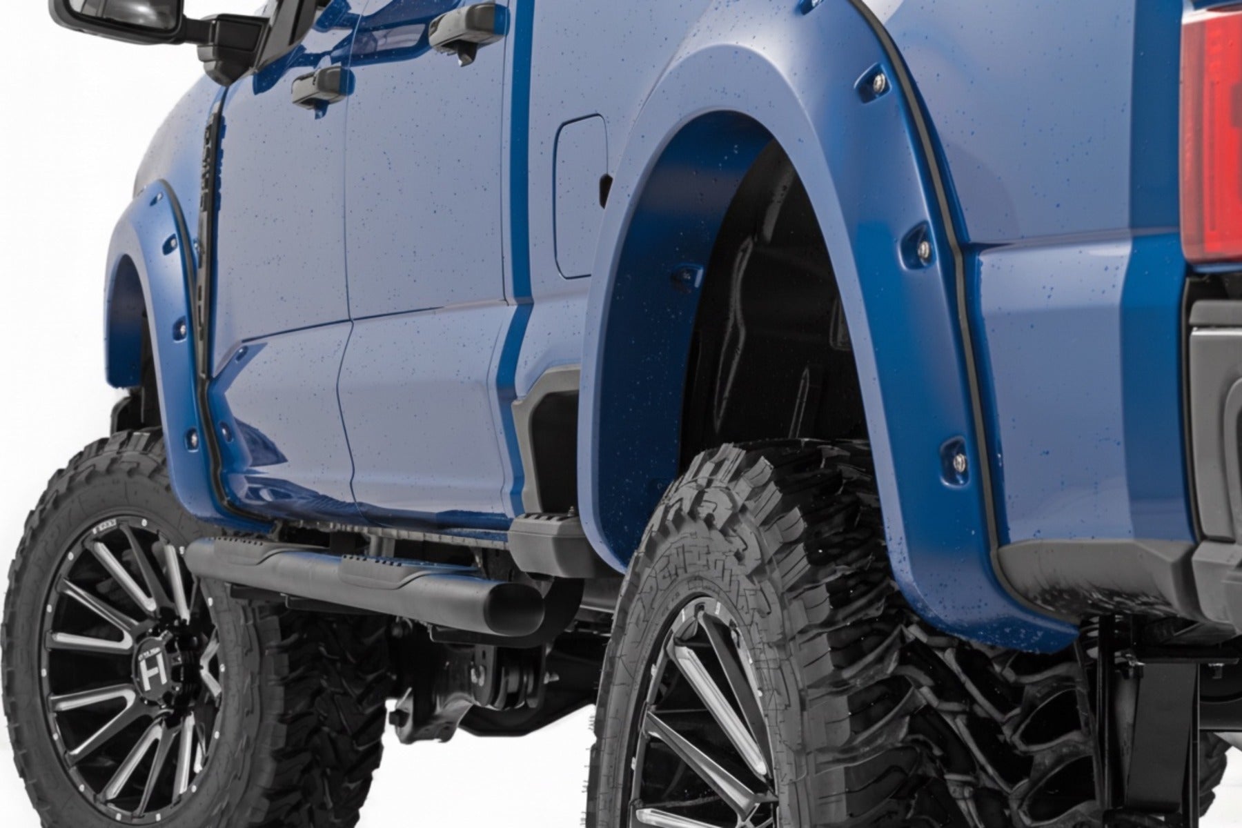Pocket Fender Flares | E9 Argon Blue | Ford F-250/F-350 Super Duty (23-26)
