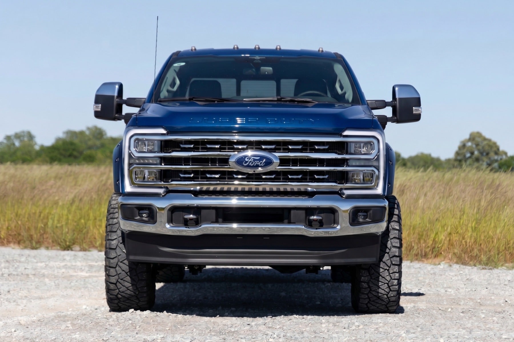 Pocket Fender Flares | E9 Argon Blue | Ford F-250/F-350 Super Duty (23-26)