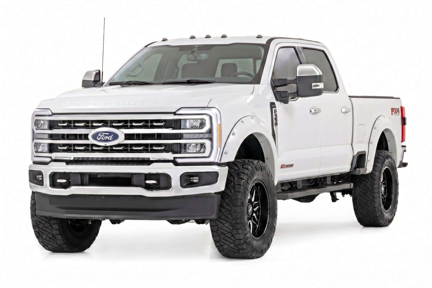 Pocket Fender Flares | Z1 Oxford White | Ford F-250/F-350 Super Duty (23-26)