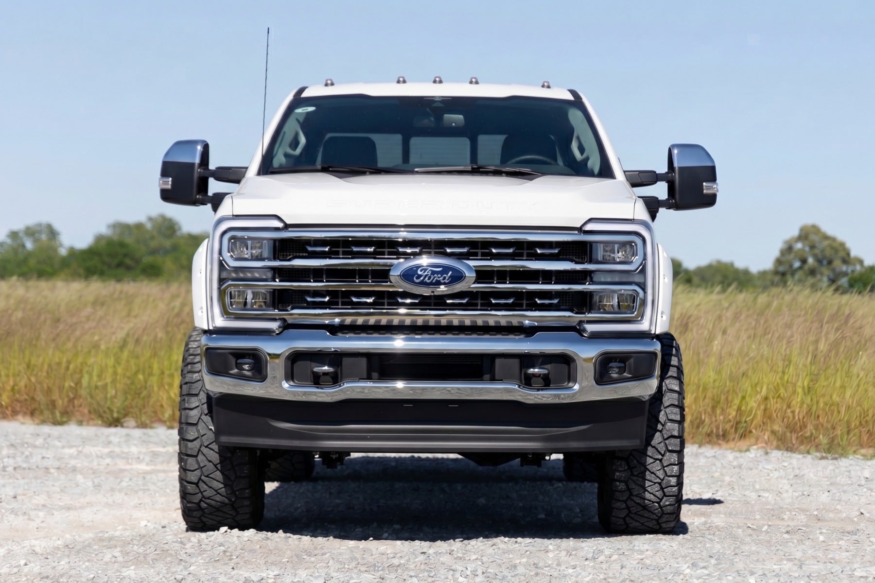 Pocket Fender Flares | Z1 Oxford White | Ford F-250/F-350 Super Duty (23-26)