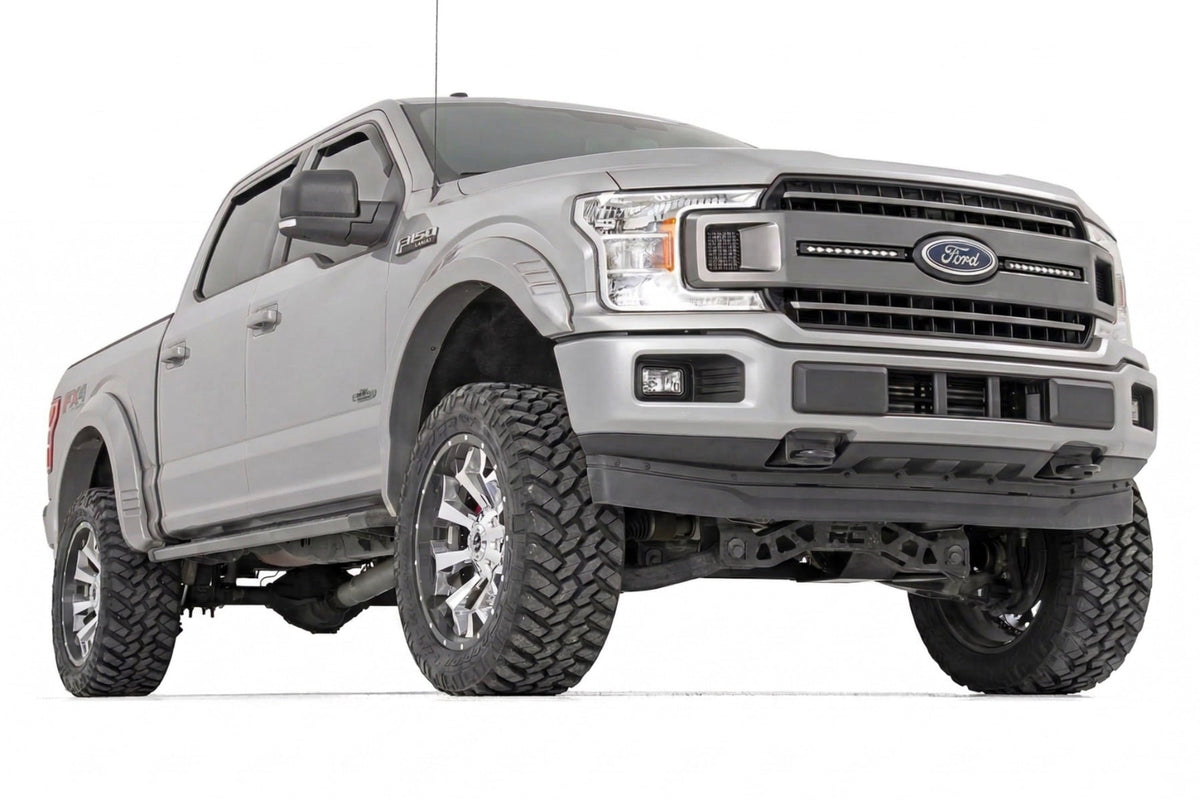 SF1 Fender Flares | JS Iconic Silver | Ford F-150 2WD/4WD (2018-2020)