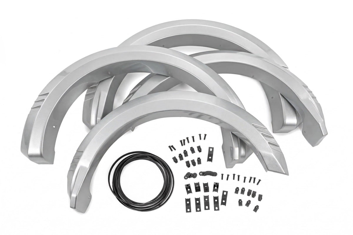SF1 Fender Flares | JS Iconic Silver | Ford F-150 2WD/4WD (2021-2026)