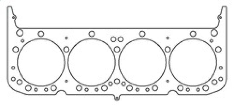 Cometic Chevy Gen-1 Small Block V8 .066in MLS Cylinder Head Gasket - 4.100in Bore - Round Bore