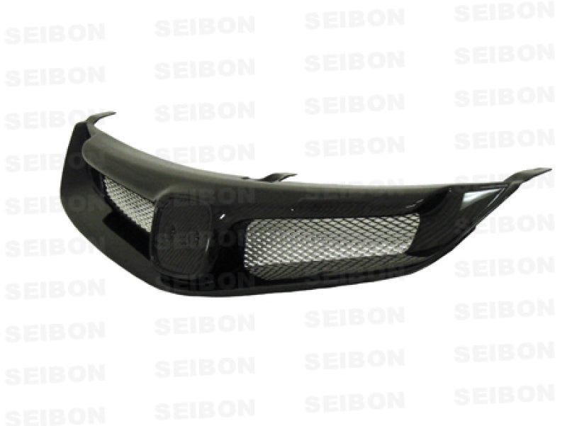 Seibon 06-10 Honda Civic 4Dr JDM / Acura CSX MG-Style Carbon Fiber Grill