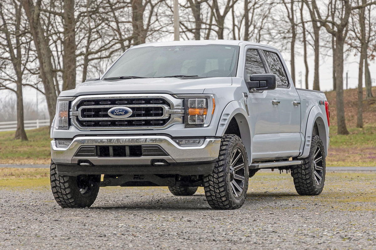 SF1 Fender Flares | JS Iconic Silver | Ford F-150 2WD/4WD (2021-2026)
