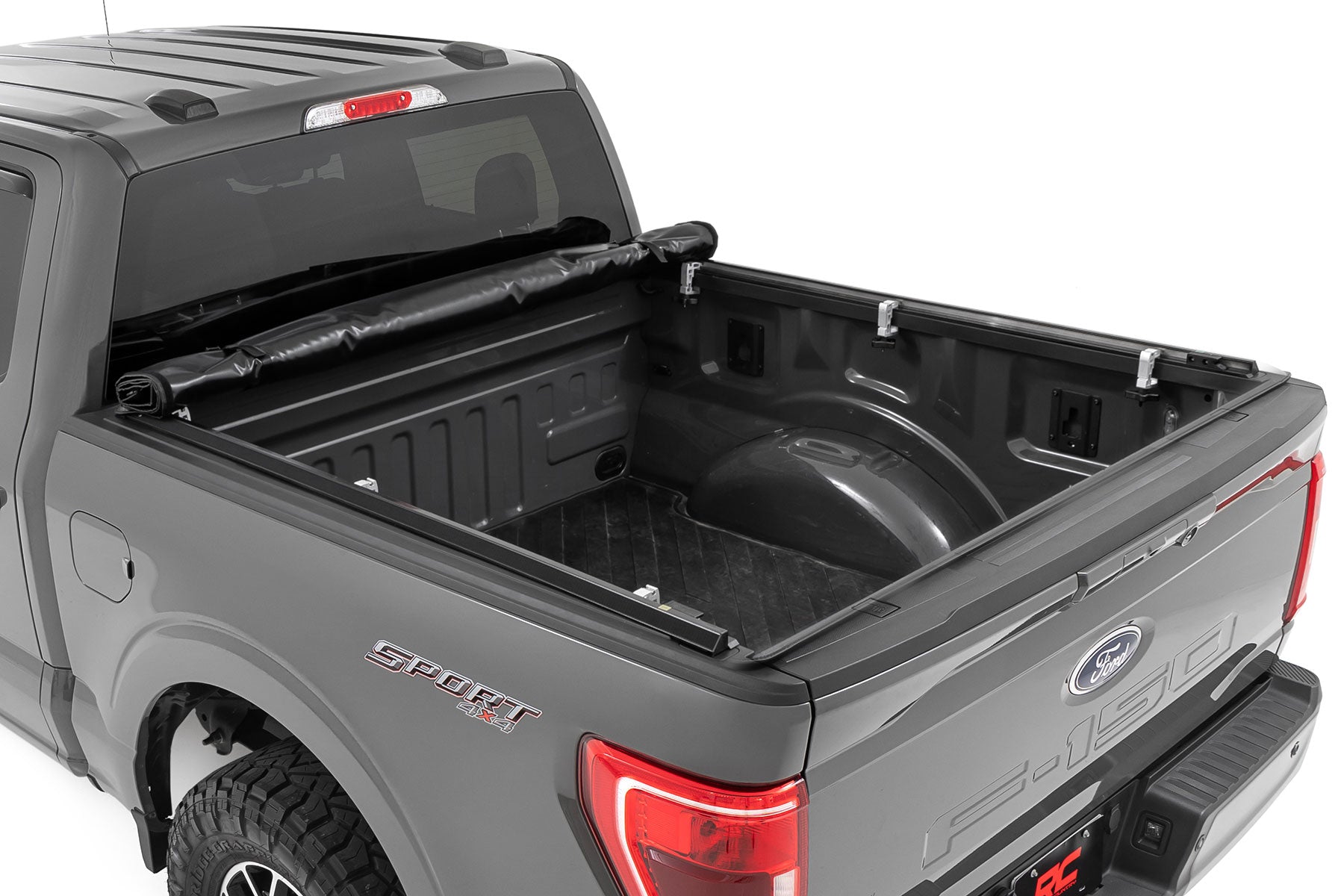 Soft Roll Up Bed Cover | 6'7" Bed | Ford F-150/F-150 Lightning/Raptor  (15-26)