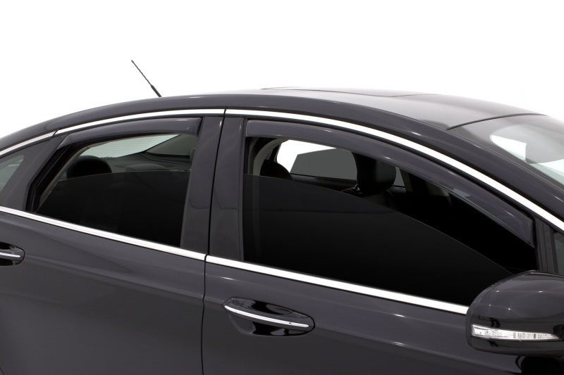 Lund 13-17 Ford Fusion Ventvisor Elite Window Deflectors - Smoke (4 Pc.)