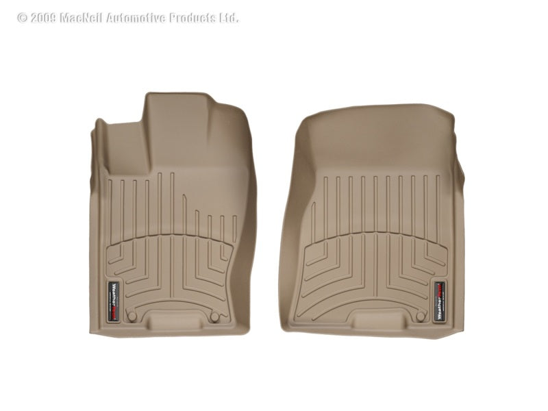 WeatherTech 09+ Kia Borrego Front FloorLiner - Tan