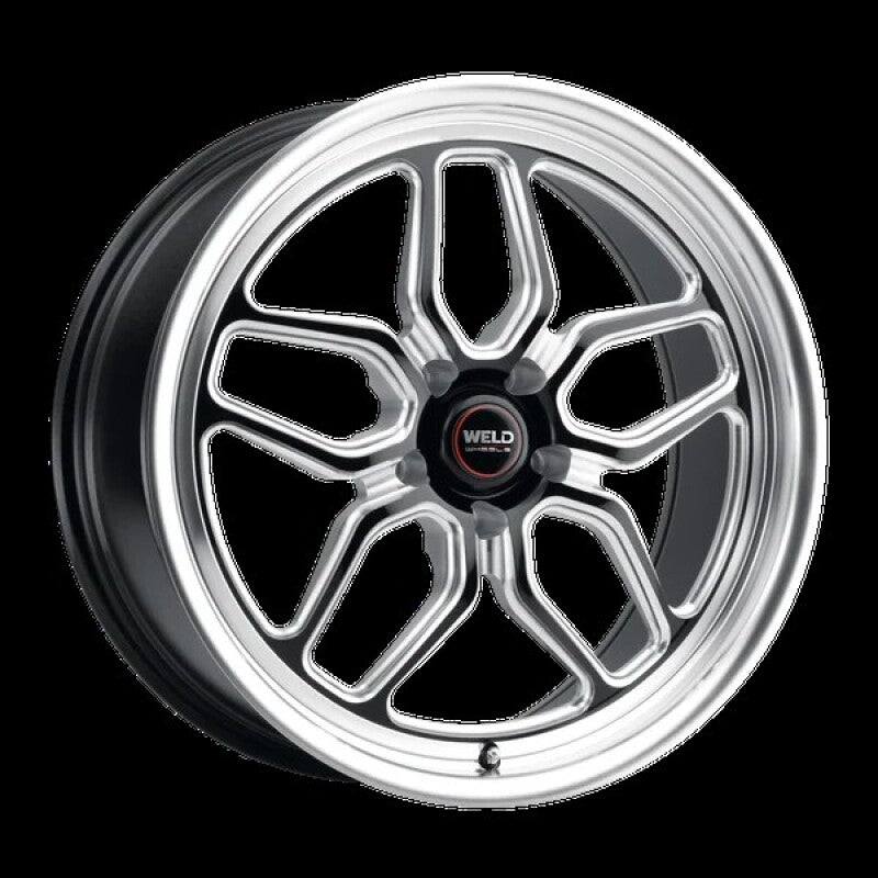 Weld Racing 18x5 Laguna Bead Lock 5x120 ET23 BS2.1 Gloss BLK MIL DIA 78.1