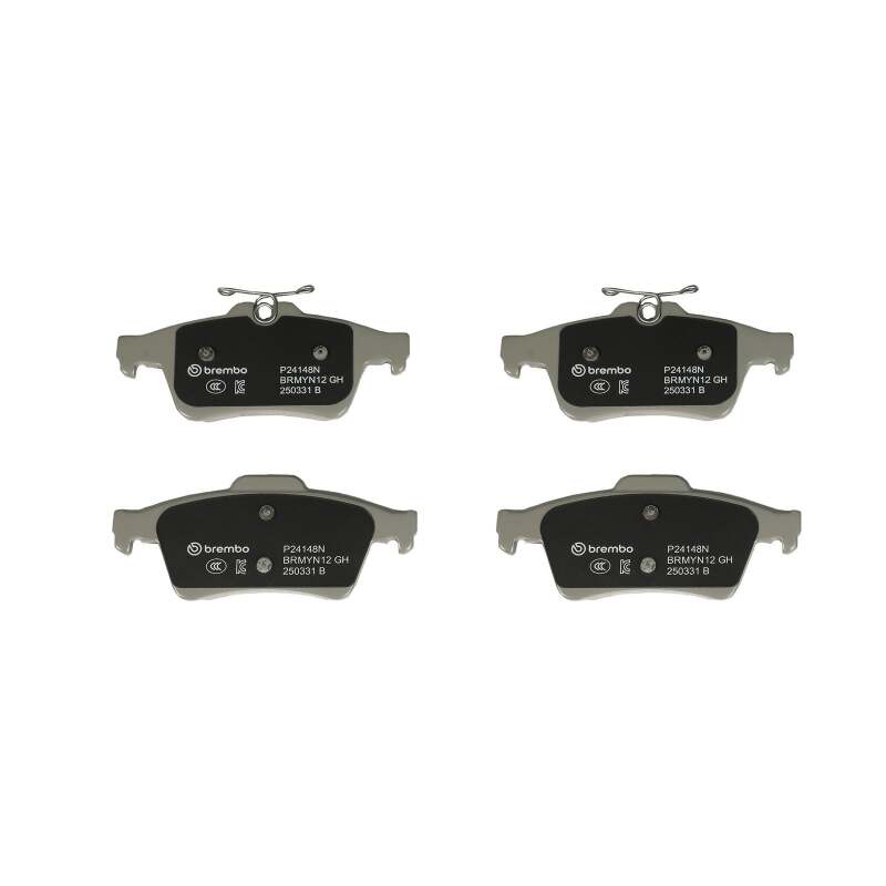 Brembo OE 07-13 Volvo C30/06-13 C70/04-11 S40/05-11 V50 PRIME Ceramic Brake Pad - Rear