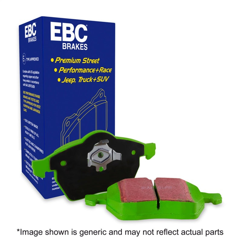 EBC 01-06 Hyundai Santa Fe 2.4 Greenstuff Rear Brake Pads