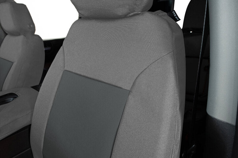 Covercraft 24-25 Ford F250-F550 Endura PrecisionFit Custom Front Row Seat Covers-Silver/Charcoal