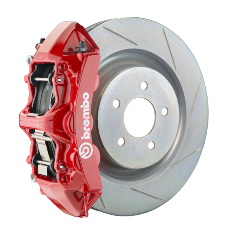 Brembo 16+ Camaro LS/LT SS Front GT BBK 6 Piston Cast 355x32 1pc Rotor Slotted Type1-Red