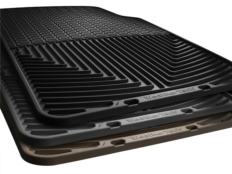 WT Rubber Mats - Front - Blk