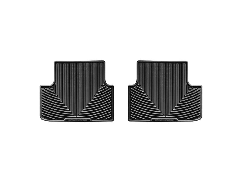 WeatherTech 08-12 Honda Accord Rear Rubber Mats - Black