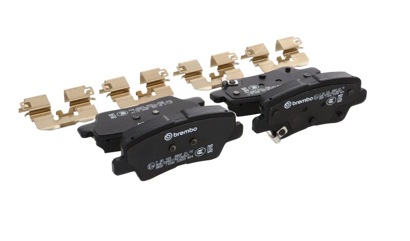 Brembo OE 21-22 Hyundai Accent/19-24 Nexo/2016 Sonata/2019 Sonata PRIME Low-Met Brake Pad - Rear