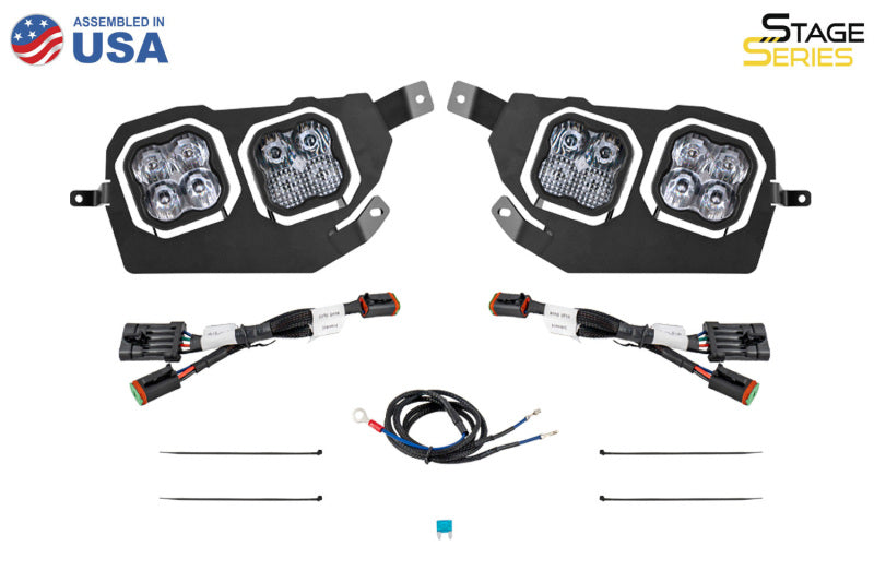 14-23 Polaris RZR XP SS3 LED Headlight Kit - Sport White ABL