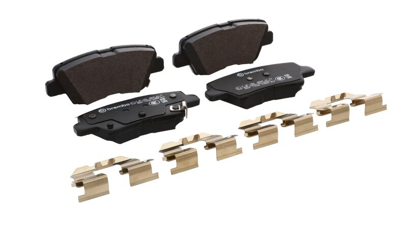 Brembo OE 21-22 Hyundai Accent/19-24 Nexo/2016 Sonata/2019 Sonata PRIME Low-Met Brake Pad - Rear