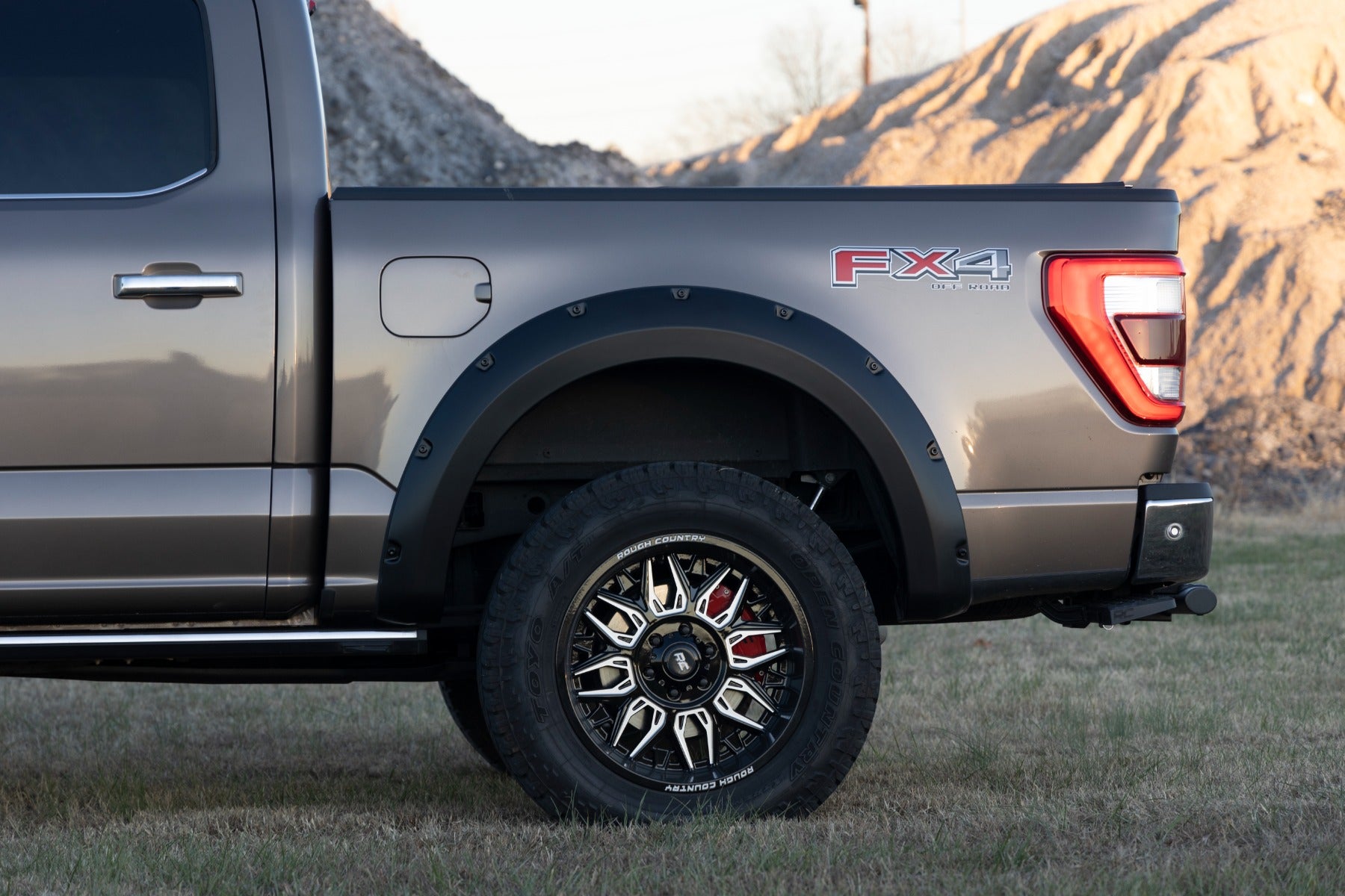 Pocket Fender Flares | BN Silver Spruce | Ford F-150 2WD/4WD (2021-2026)