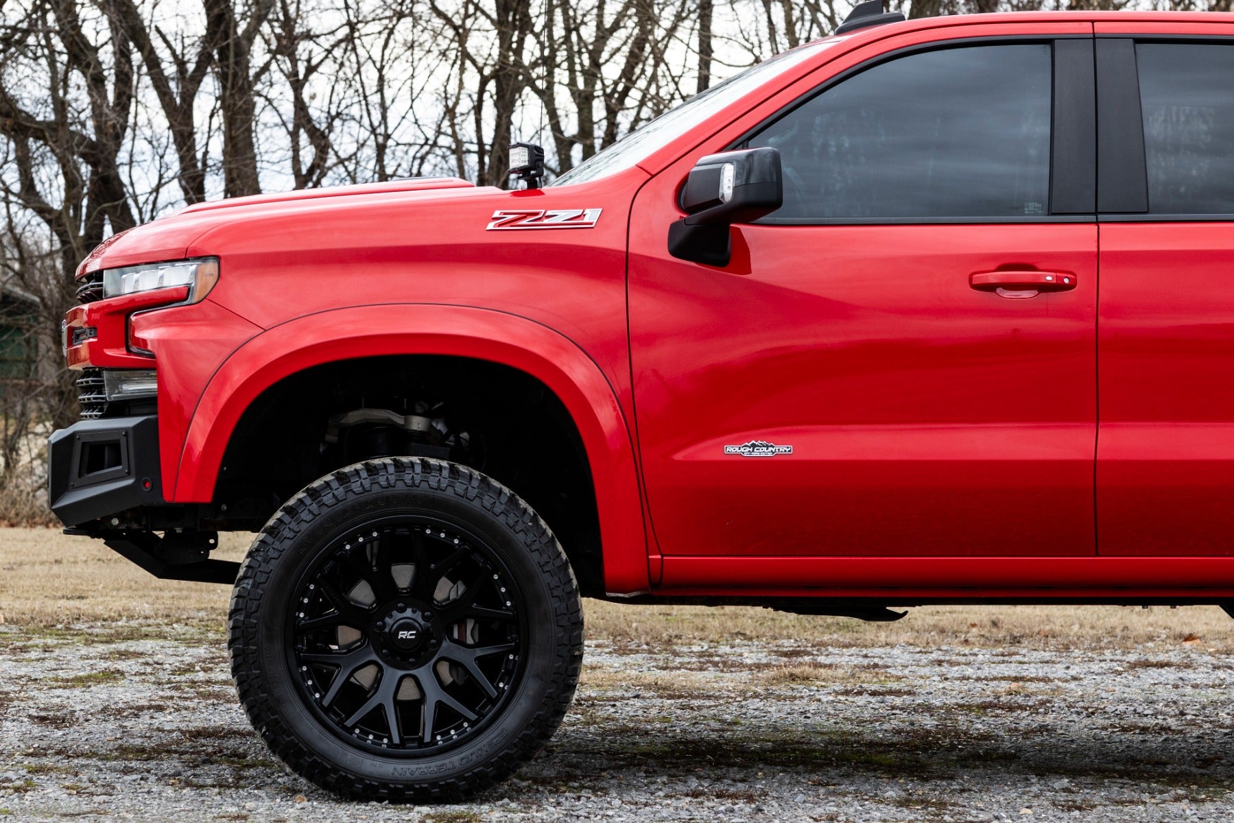Sport Fender Flares | GJI Shadow Gray | Chevy Silverado 1500 2WD/4WD (19-26)