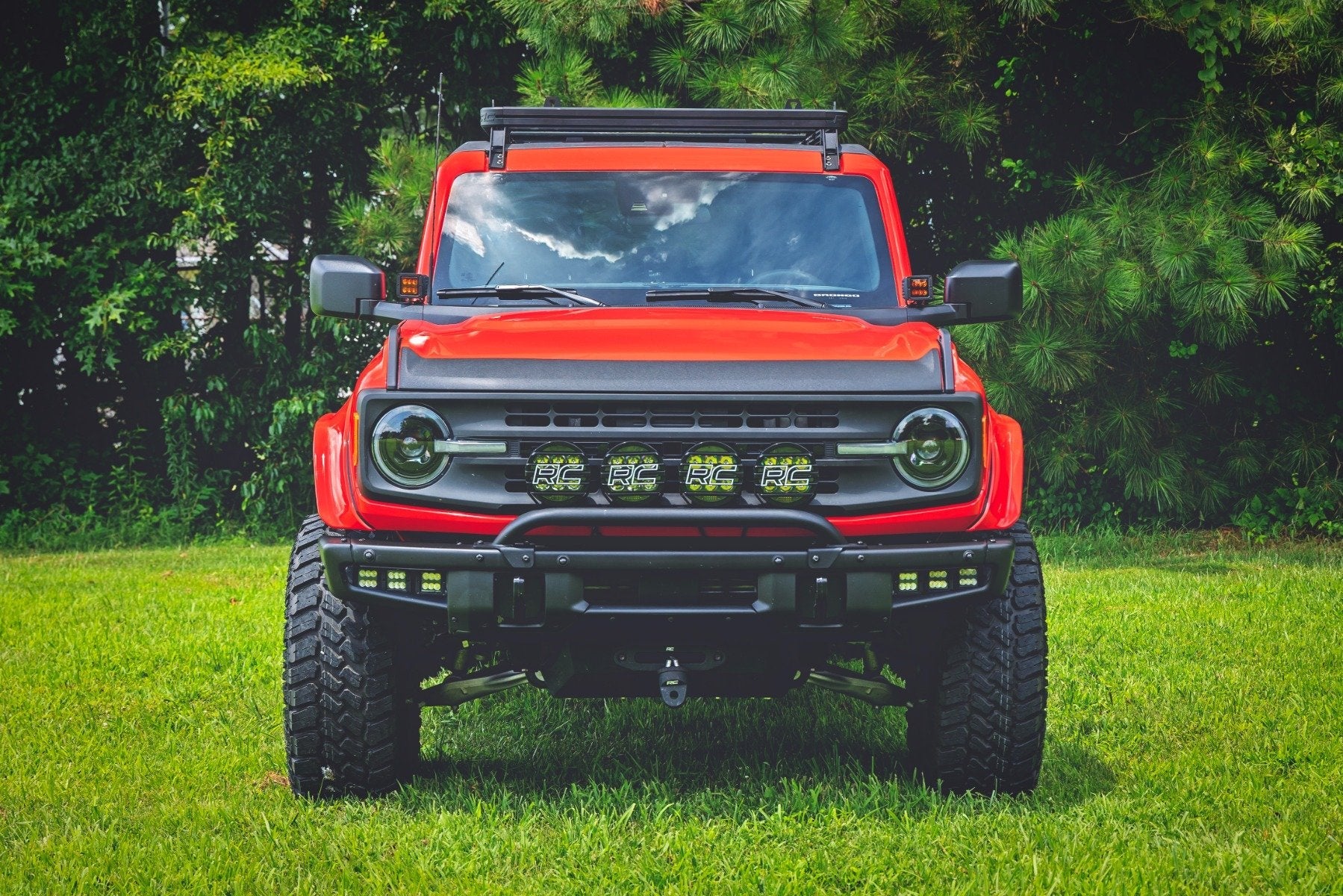 RC Low Profile Bolt on Overland Roof Rack for 2021-2026 Ford Bronco