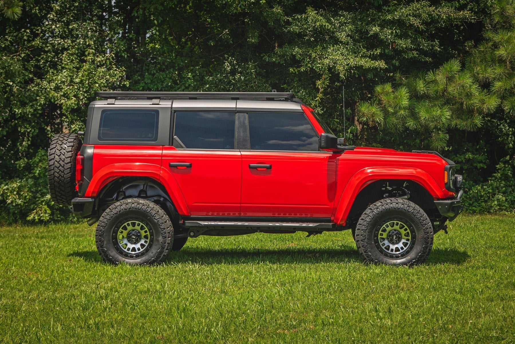 RC Low Profile Bolt on Overland Roof Rack for 2021-2026 Ford Bronco