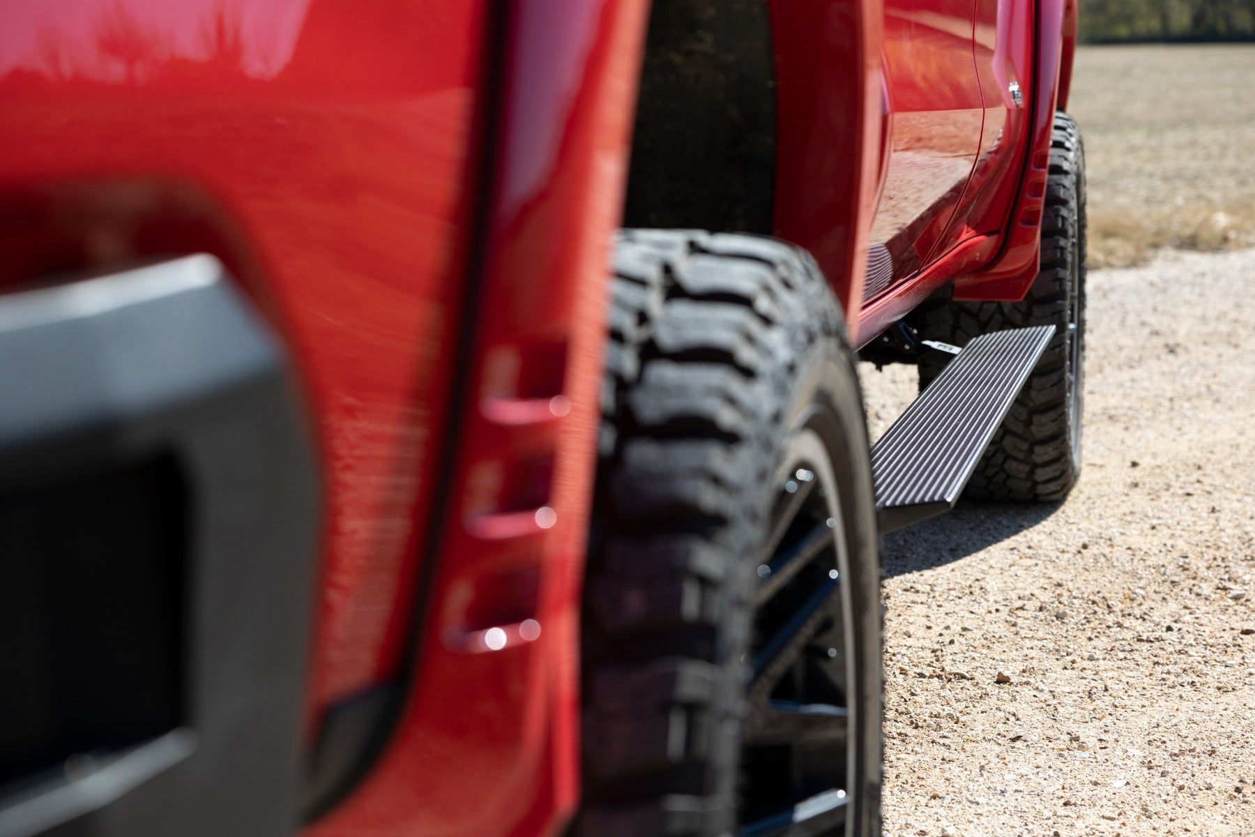 Rough Country PSR51920 Lighted Power Running Boards for 19-24 Silverado Sierra 1500 2500 HD 3500 HD (No Drill)