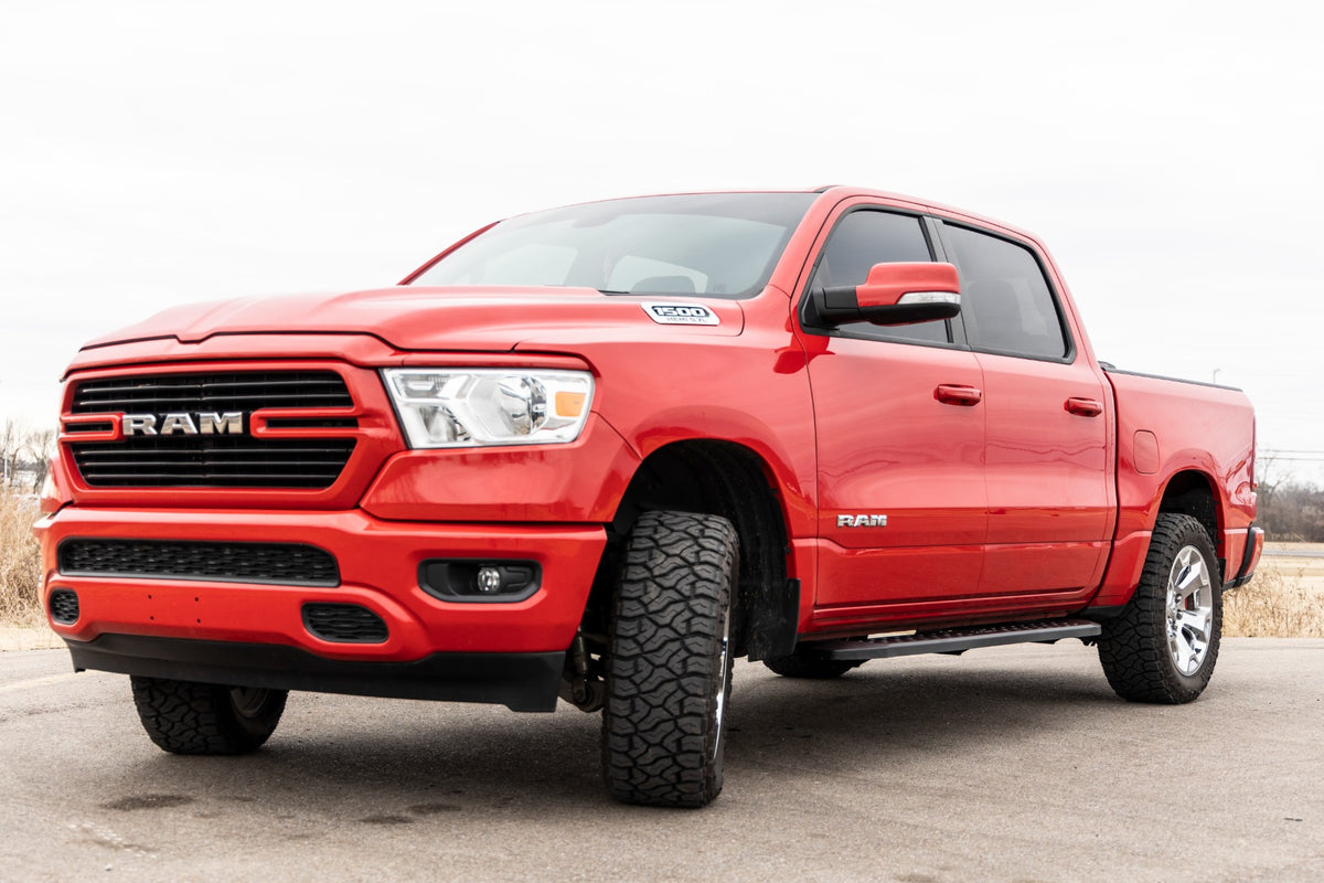 RPT2 Running Boards | Crew Cab | Black | Ram 1500 (19-26)/1500 TRX (21-24)