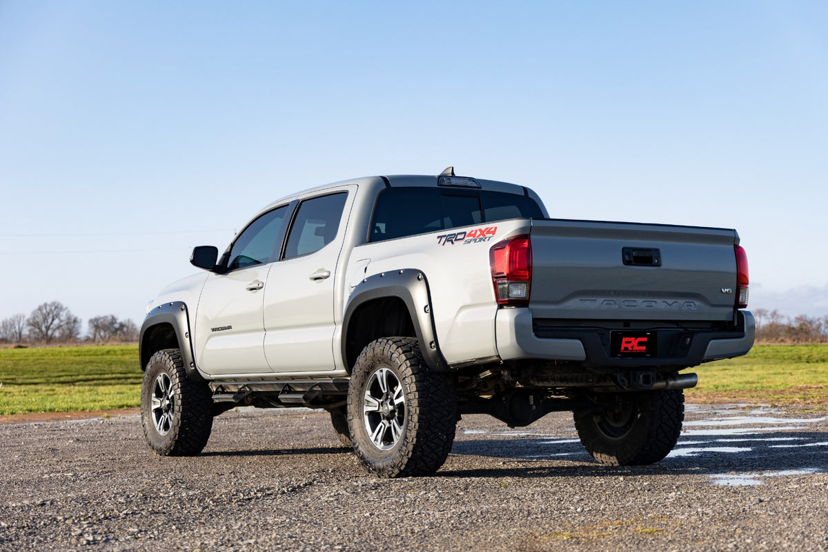Pocket Fender Flares | 8W2 Cavalry Blue | Toyota Tacoma 2WD/4WD (2016-2023)