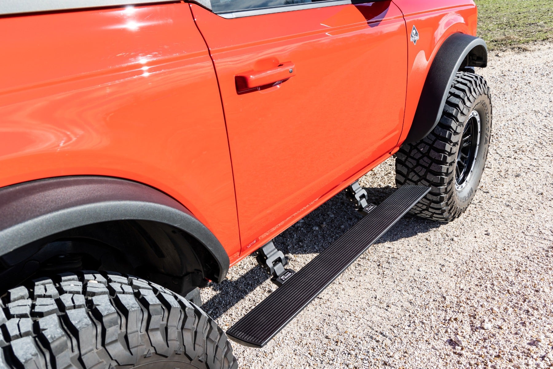 Rough Country PSR51230 Lighted Power Running Boards for 2021-2024 Ford Bronco 2 Door