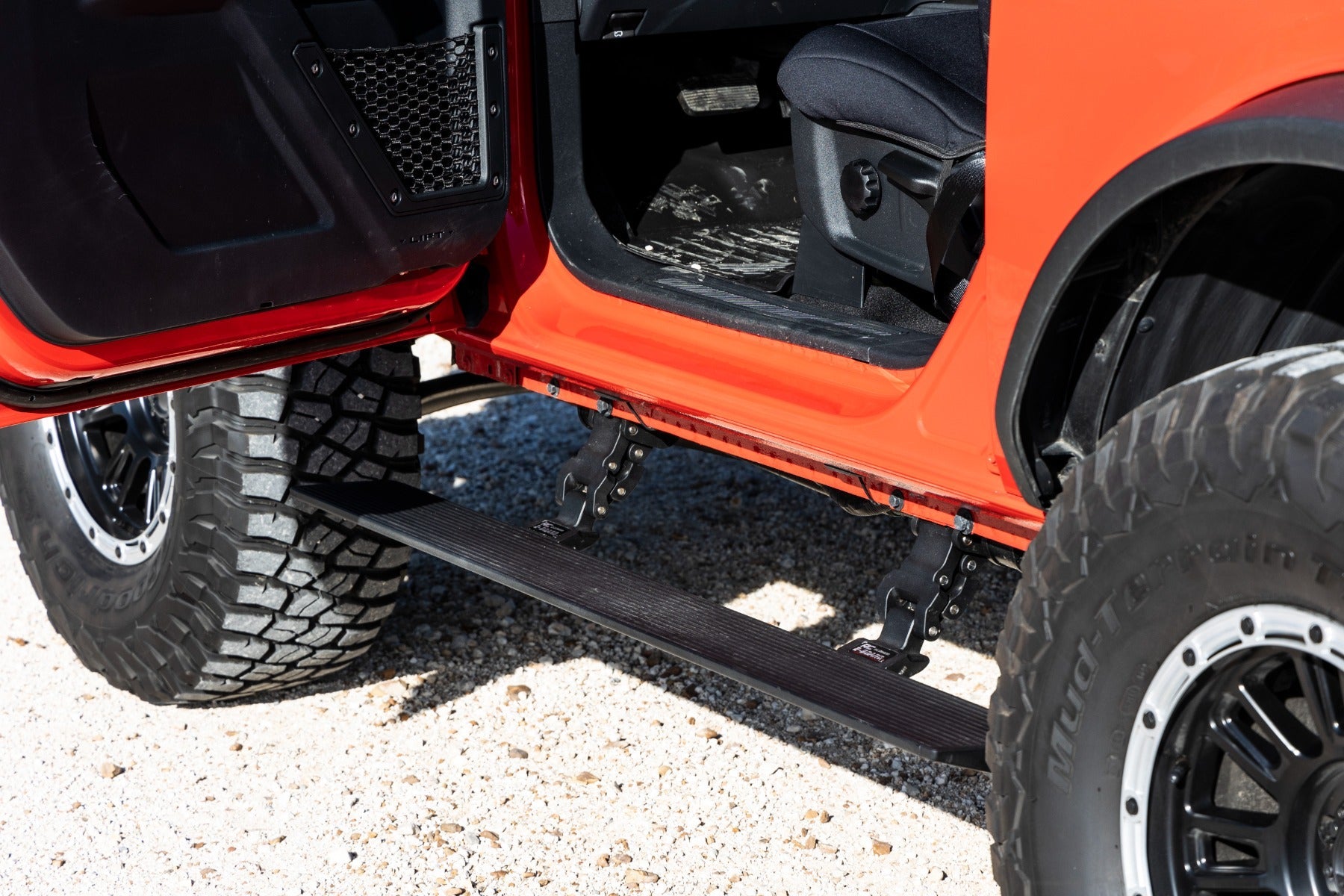 Rough Country PSR51230 Lighted Power Running Boards for 2021-2024 Ford Bronco 2 Door