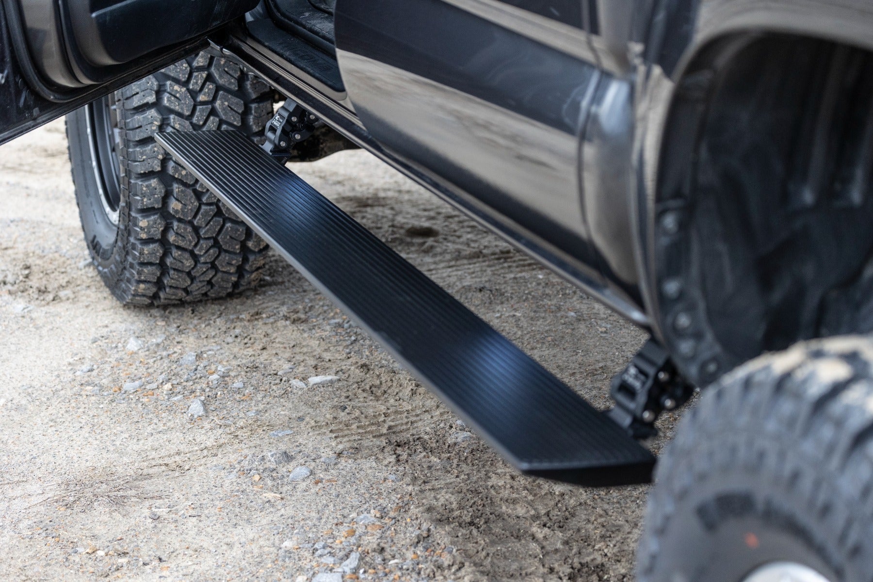 Rough Country PSR652110 Lighted Power Running Boards for 2005-2023 Tacoma Double Cab (No Drill)