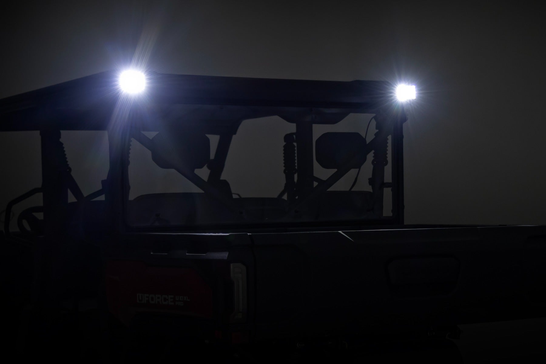 LED Light Kit | Rear Mount | 3" Chrome Pair | Wide Angle | CFMOTO UFORCE U10 Pro