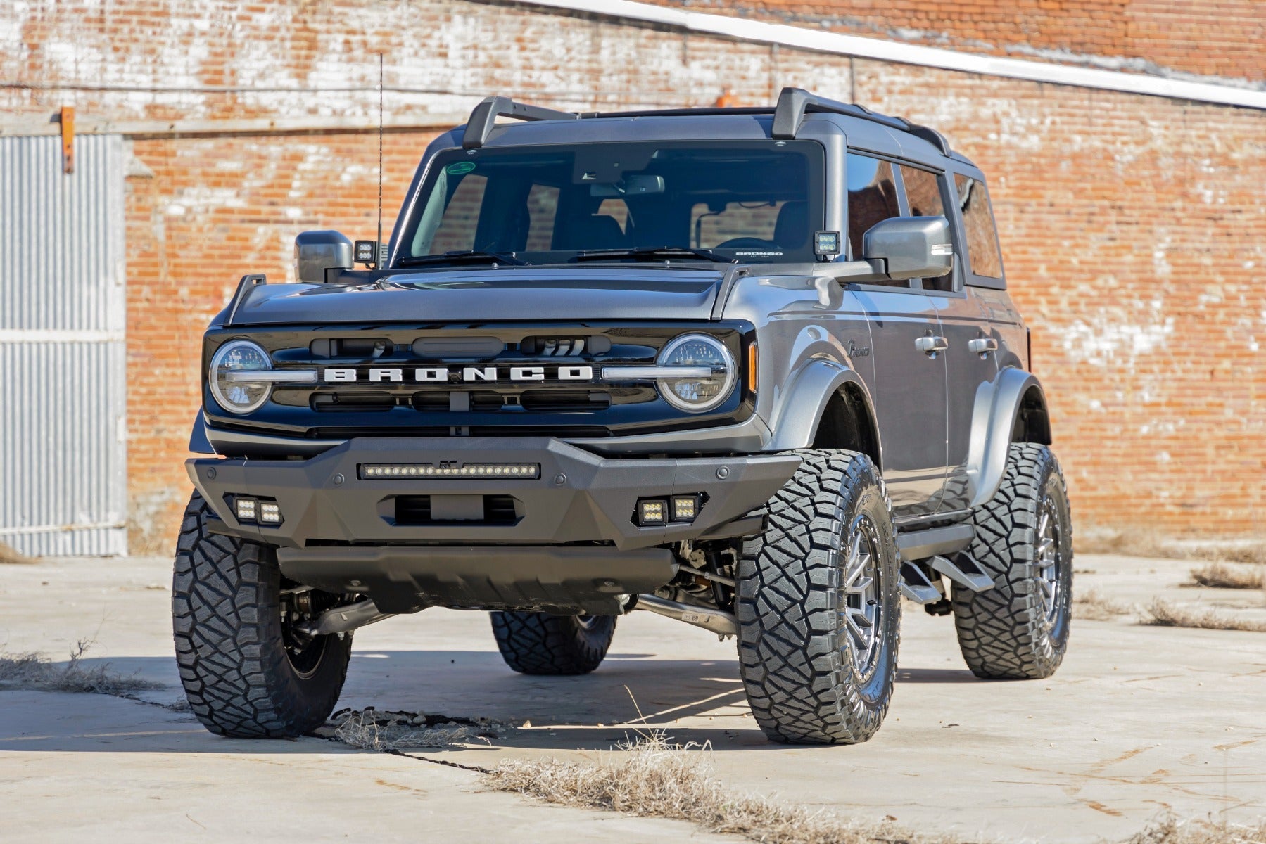 Rough Country High Clearence Front Bumper for 2021-2024 Ford Bronco