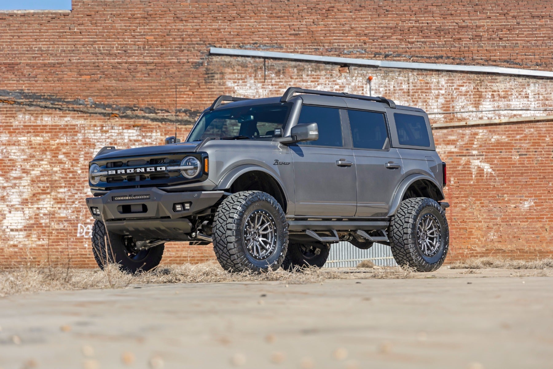 Rough Country High Clearence Front Bumper for 2021-2024 Ford Bronco
