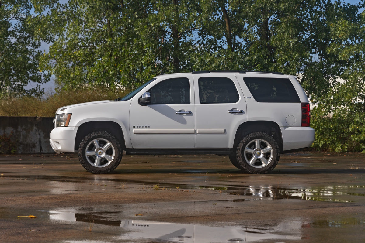 3.5 Inch Lift Kit | N3 Struts | Forged UCAs RED | Chevy/GMC SUV 1500 (07-20)