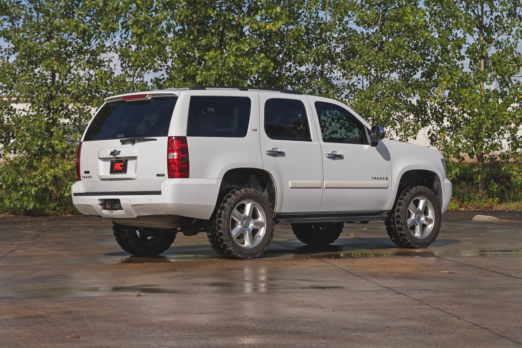 3.5 Inch Lift Kit | N3 Struts | Forged UCAs RED | Chevy/GMC SUV 1500 (07-20)
