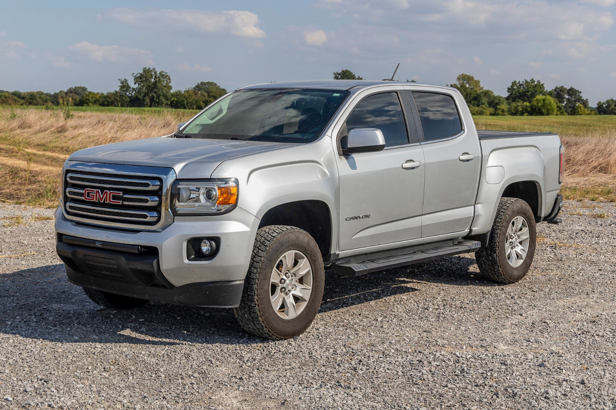 HD2 Aluminum Running Boards | Crew Cab | Chevy/GMC Canyon/Colorado (15-26)