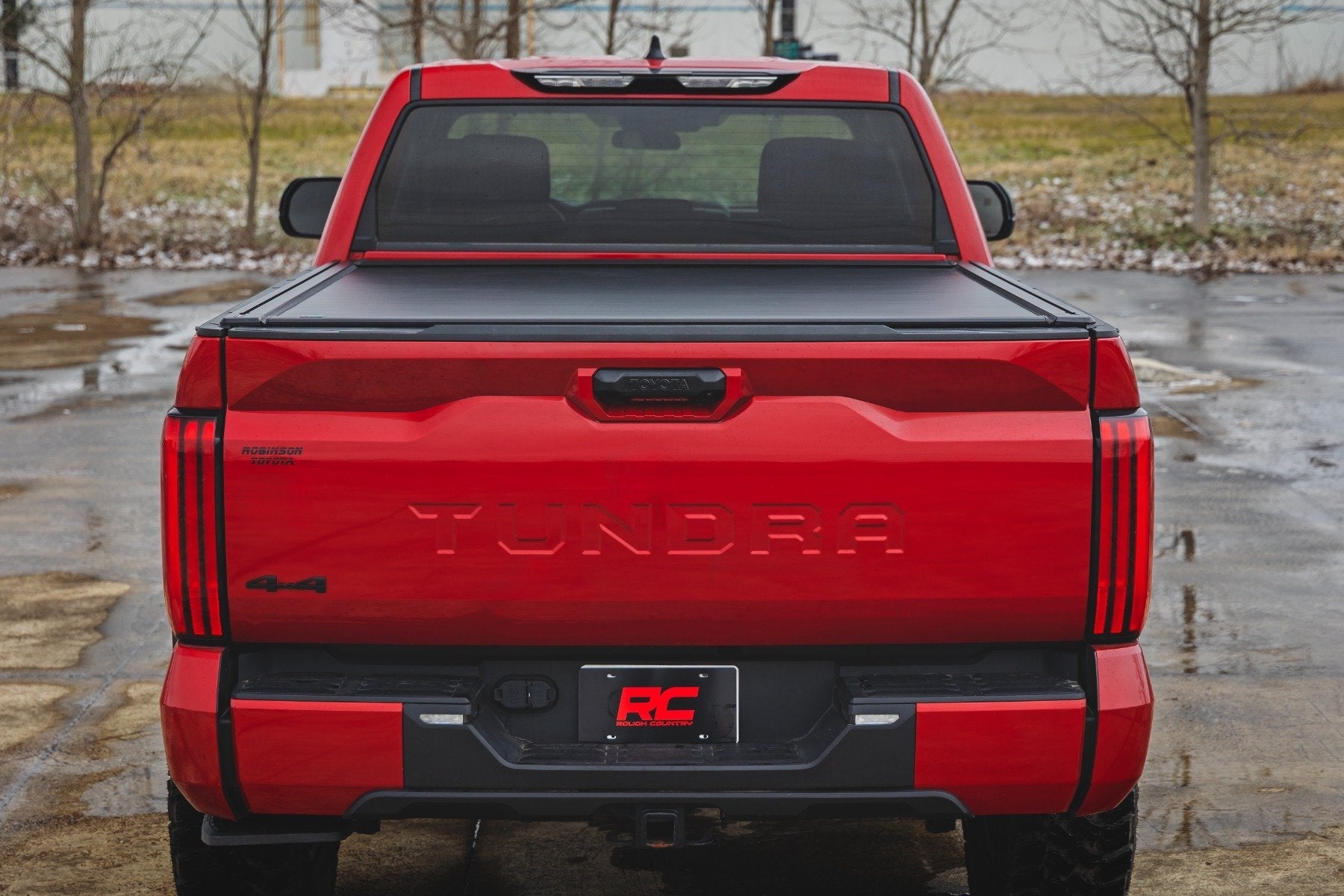 RC Powered Electric Retractable T-Slot Tonneau Cover for 2022-2026 Toyota Tundra Short Bed