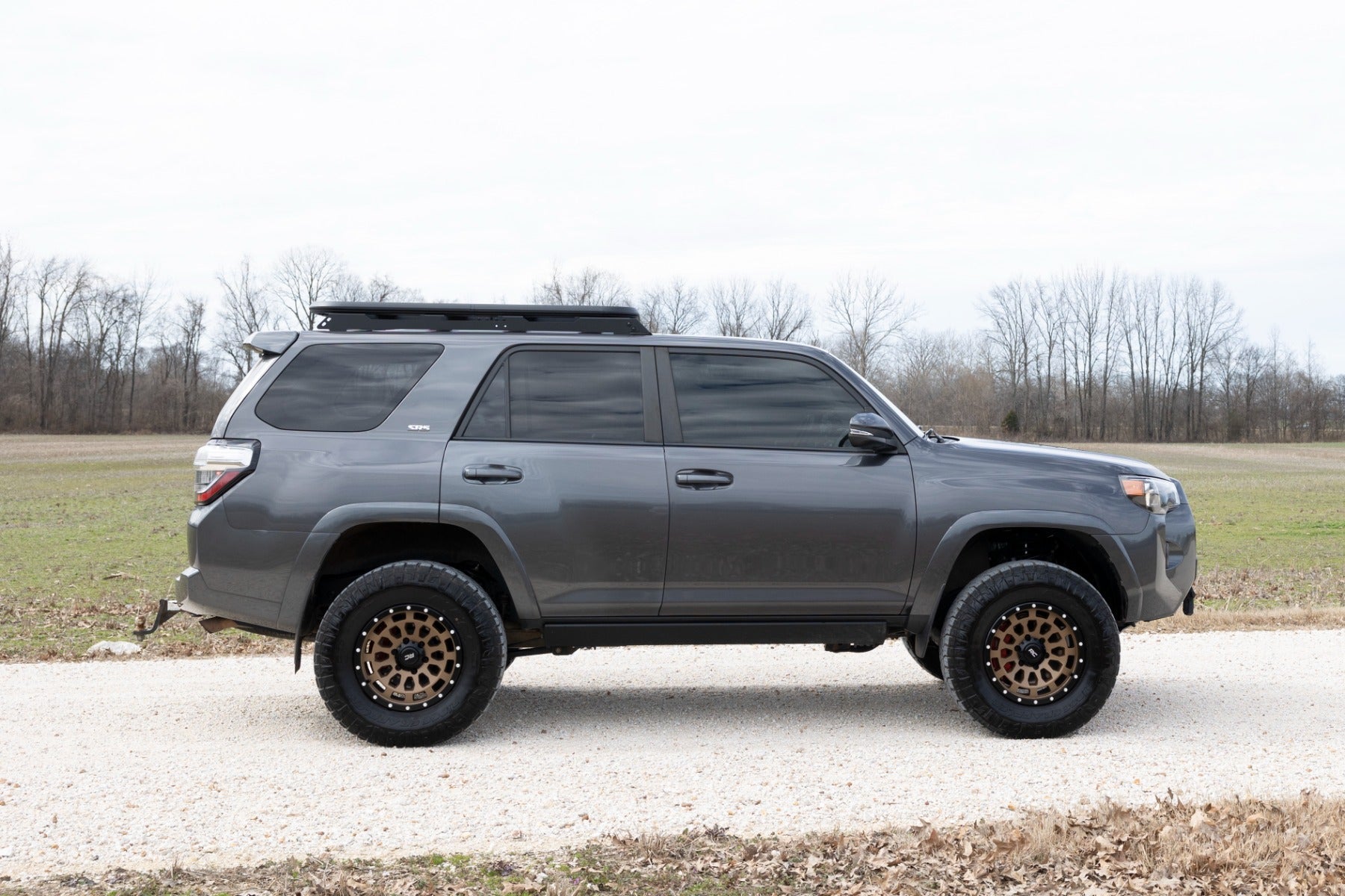 Rough Country PSR621510 Power Drop Down Running Boards for 2010-2024 Toyota 4Runner (No Drill)