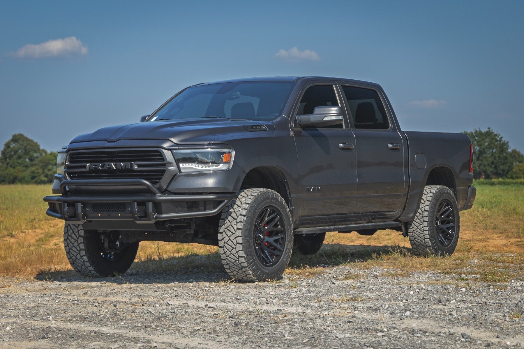 Rough Country Retractable Truck Bed Step for 2010-2018 Ram 1500