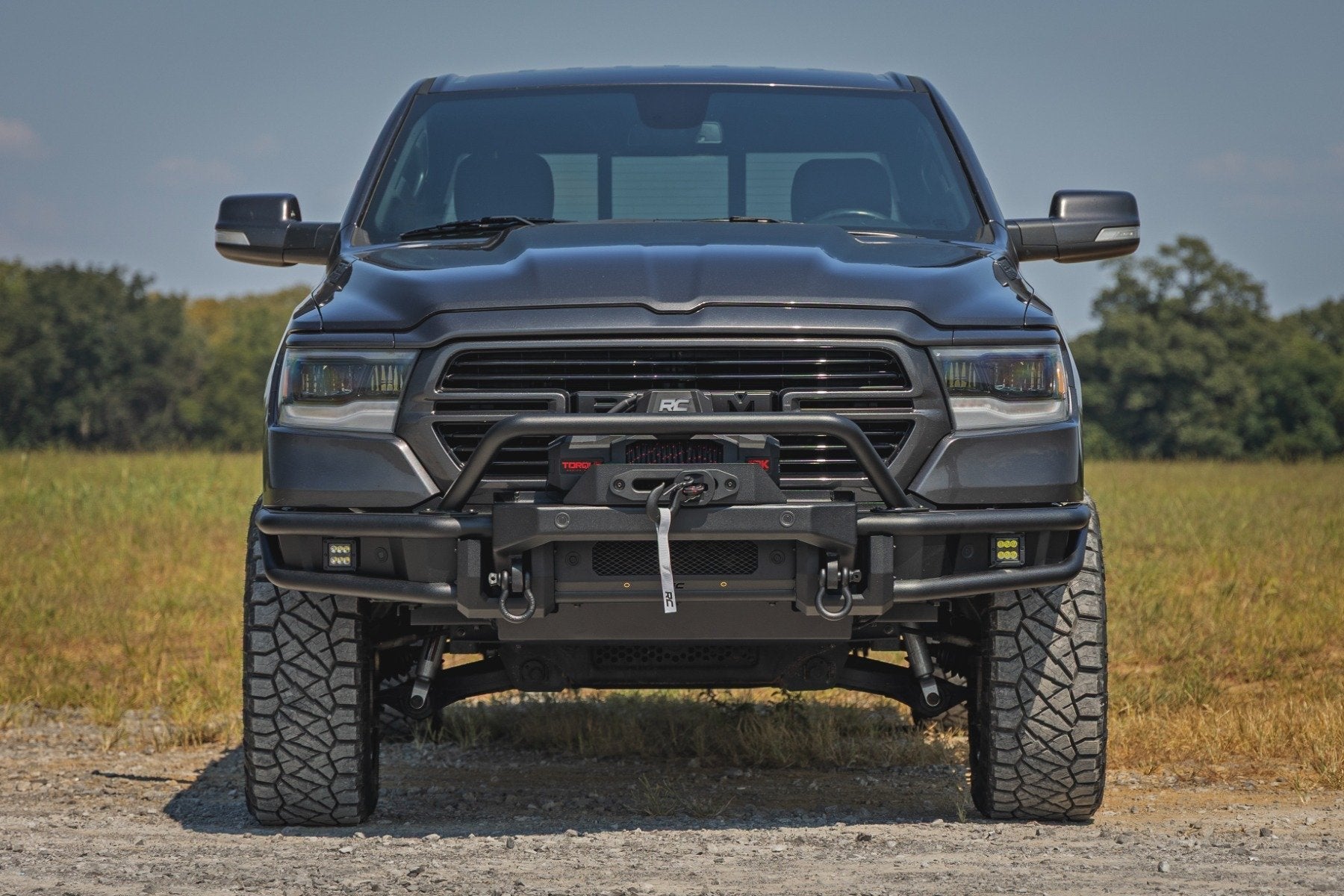 Rough Country Retractable Truck Bed Step for 2010-2018 Ram 1500