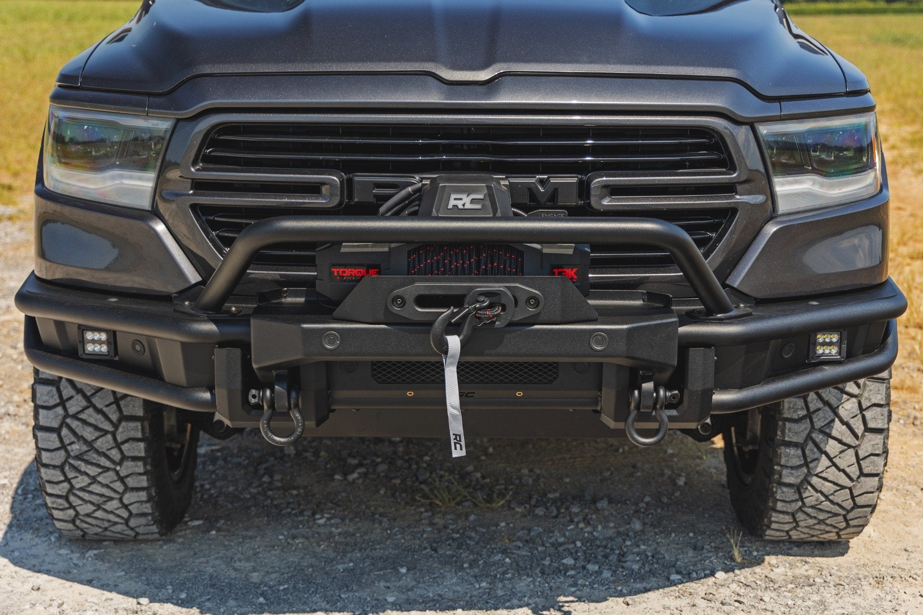 Rough Country Retractable Truck Bed Step for 2010-2018 Ram 1500